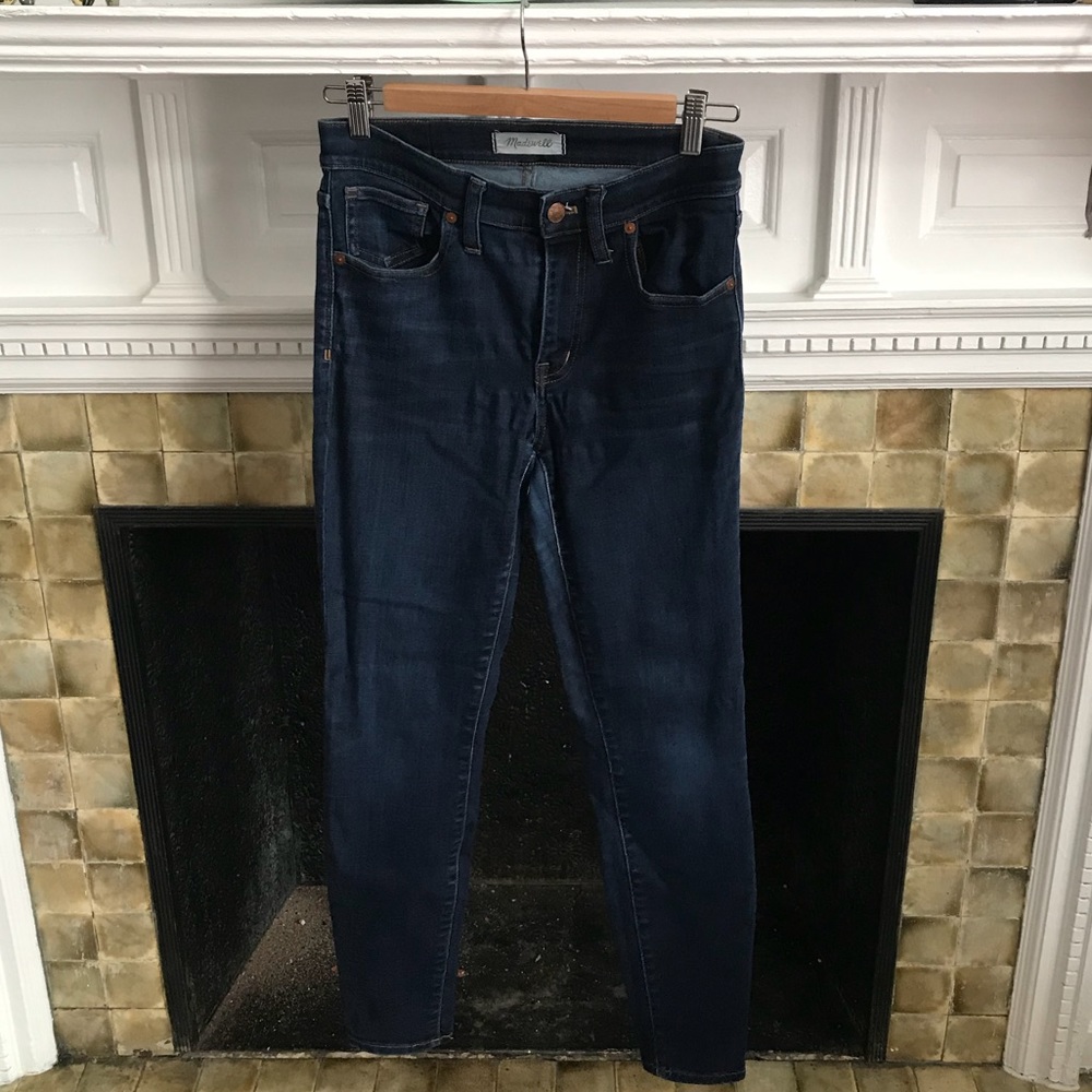 Madewell 9” high-rise skinny jeans size 27